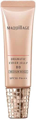 Shiseido Maquillage Maquillage Dramatic Cover Jelly BB # Medium Beige 1 Piece (x1) [Parallel Import]
