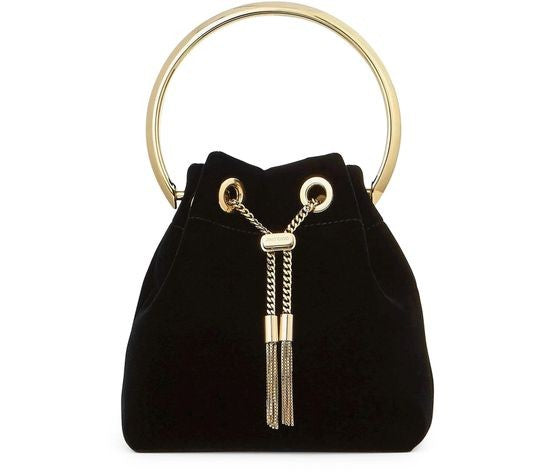 JIMMY CHOO Bon Bon ベルベットバッグ - Image 1