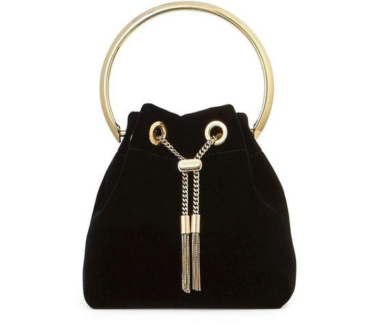 JIMMY CHOO Bon Bon ベルベットバッグ - Image 1