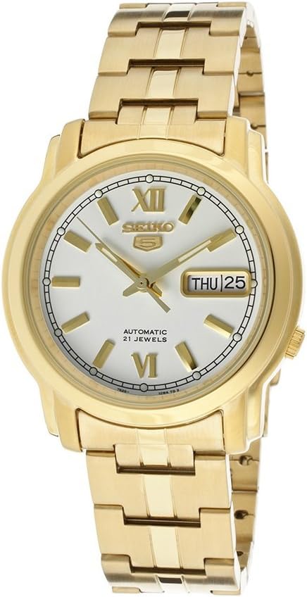 [Seiko] Seiko 5 Five Seiko snkk84 K1 Automatic Self Winding Gold Men's Watch
