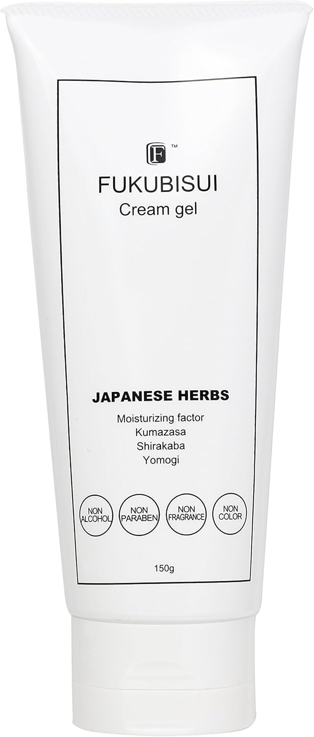 お守りスキンケア FUKUBISUI クリームジェル 150g 保湿クリーム ヨモギ シラカバ 無香料 無着色 敏感肌 乾燥肌 エイジングケア スキンケア オールインワンジェル さっぱり べたつかない 福美水 福美人