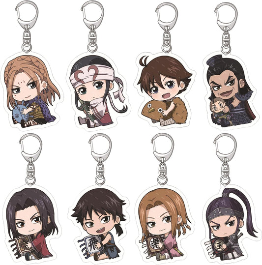 [Loraretta] キングダム グッズ キーホルダー コスプレ小物 装飾小道具 信 王騎 楊端和 嬴政 かわいい 周辺 アニメグッズ 飾り 萌えグッズ 萌えキーホルダー 誕生日 贈り物 バッグ プレゼント 装飾品 可愛い おしゃれ[非公式] [並行輸入品]