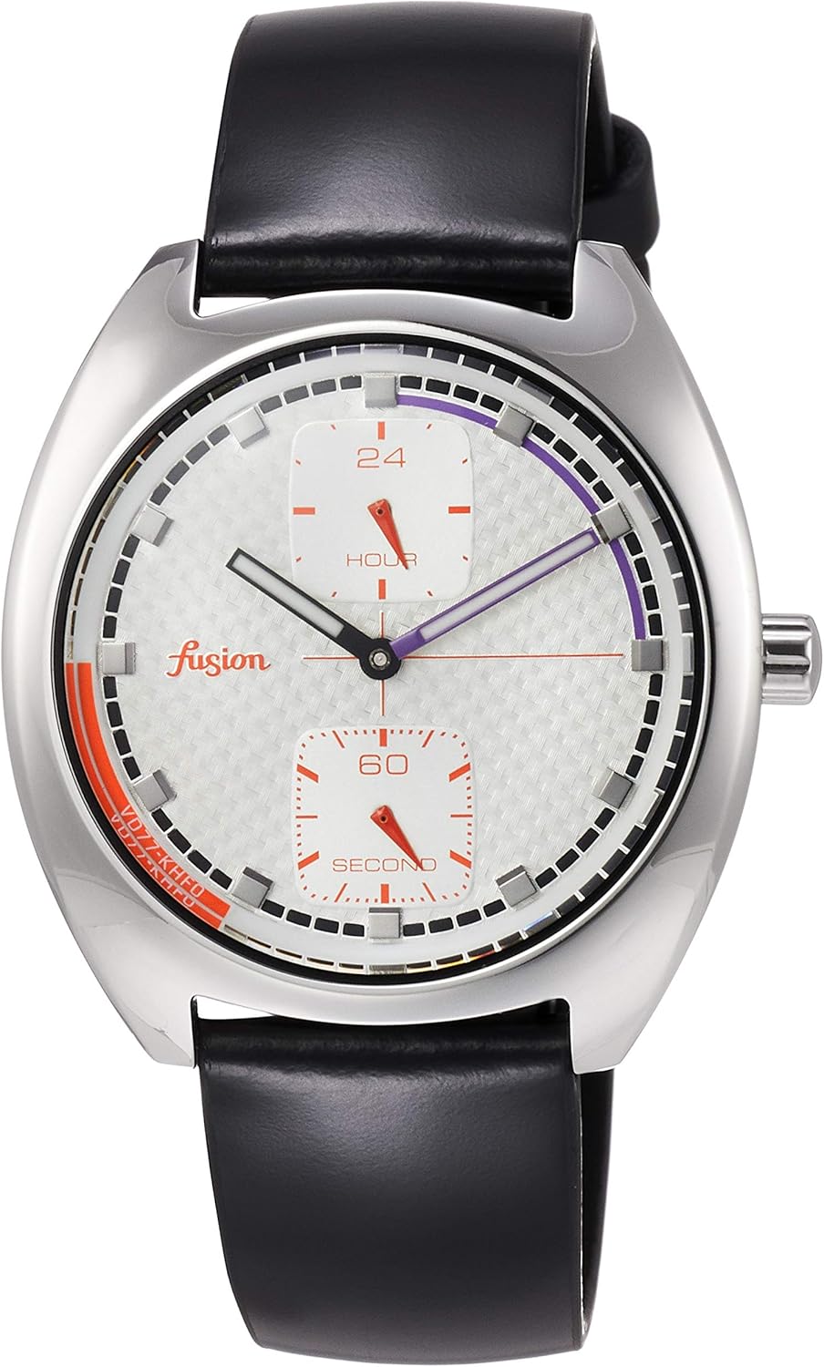 Seiko Watch AFSK405 AFSK405 90's Retro Futuristic Color Taste White Dial Curved Hardlex Wristwatch for Everyday Use (10 ATM), Dial color - white, Fashion 90s Future Colorful Taste White Dial Watch