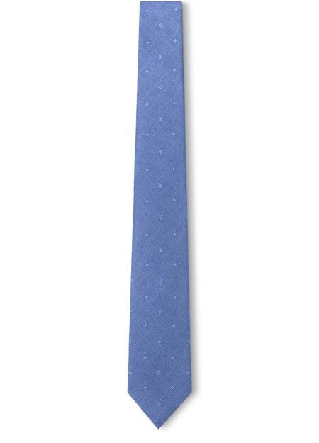 LOUIS VUITTON ネクタイ･コンステレーションデニム7CM - Image 1