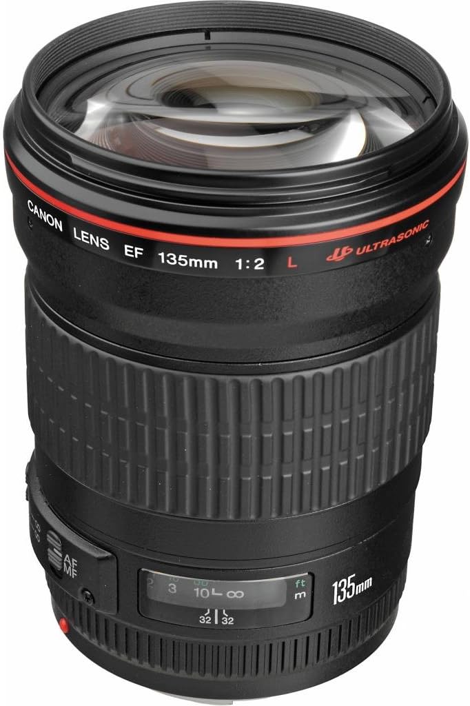 Canon EF135mm F2L USM Fixed Focal Length Telephoto Lens, Full Format Compatible
