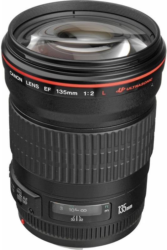 Canon EF135mm F2L USM Fixed Focal Length Telephoto Lens, Full Format Compatible