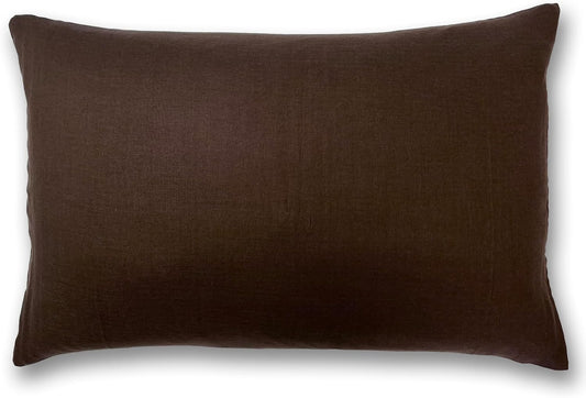 Nishihaya Buckwheat Pillow, Made in Japan, Japanese Bleaching, Organic Cotton, Pillow with Pillow Case, Buckwheat Hulls, Adjustable Height, Large, Brown