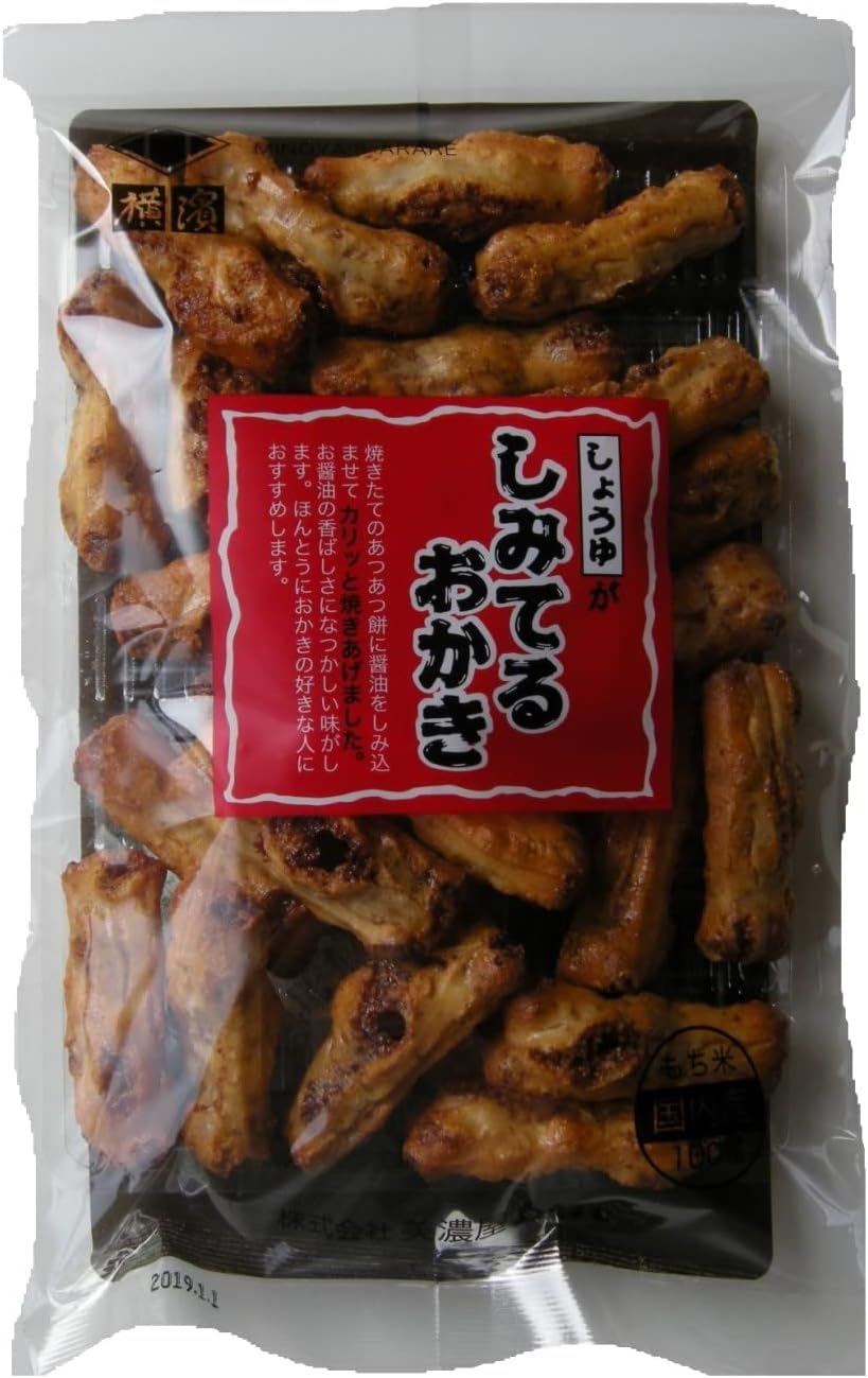 Minoya Arare Shimateru Okaki, 3.5 oz (100 g) x 6 Bags