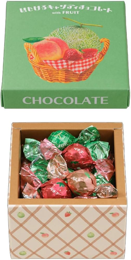 Onchugen Onchugen Hot Weather Sympathy Gift Merry Candy Chocolate with Fruit, Pack of 15