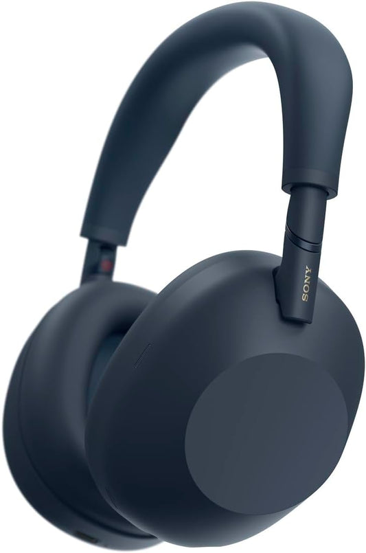 Sony WH-1000XM6 Midnight Blue: Wireless Headphones World's Best Class Noise Cancelling Bluetooth Long Battery Foldable External Sound Capture