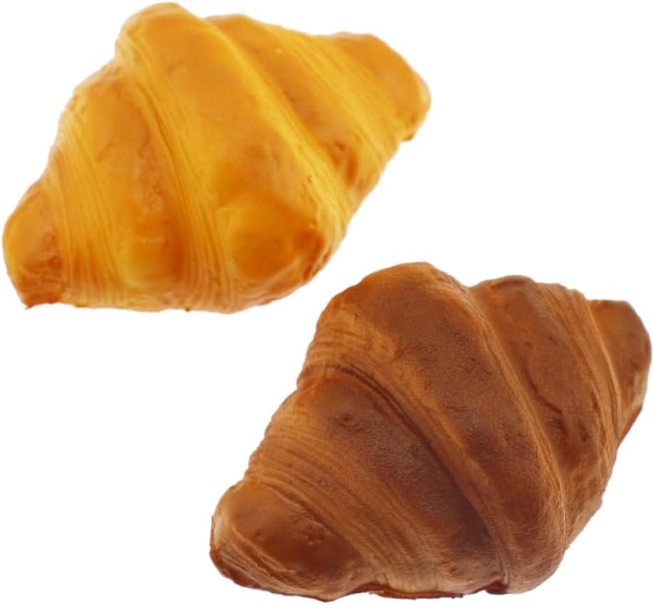 speed mao Food Model, Delicious Croissant Bread, Food Samples, 2 Types
