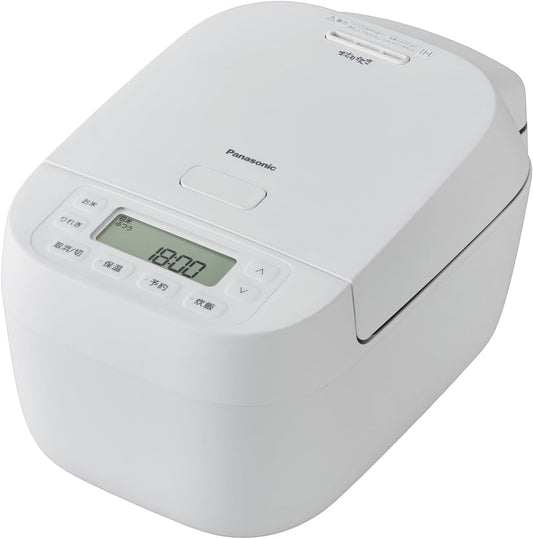Panasonic SR-N310D-W Rice Cooker, 0.2 fl oz (5.5 g), Odori Cooker, High Heating Power, White