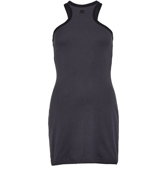 COURREGES コントラスト スキューバ ミニドレス - Image 1