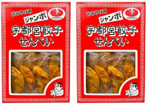 宇都宮餃子せんべい 12枚入 2箱セット 栃木 ご当地 お土産 宇都宮名物 ぎょうざ 煎餅 おつまみ お菓子 手土産 贈答品 ギフト お取り寄せ