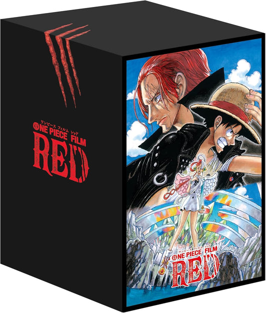 【限定】「ONE PIECE FILM RED デラックス・リミテッド・エディション」(Amazon限定：描き下ろしクリアスリーブ"ウタ・シャンクス") +メーカー特典”ウタ"クリアカード付 【4K ULTRA HD Blu-ray】+【Blu-ray]