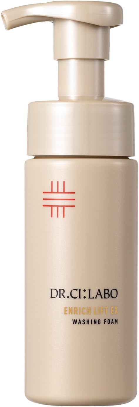 Enrich Lift Washing Foam EX (Pump Former Face Wash Foam), Cosmetics, UV Drying, Pores, Collagen, Hyaluronic Acid, Present, Popular Ranking, Skin Care, Men's Cosmetics, Dr. Cilabo