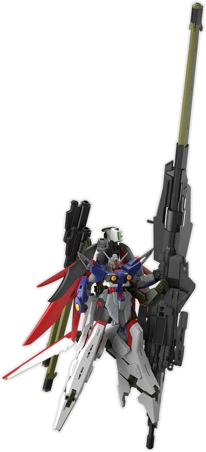 Bandai Spirits HG Mobile Suit Gundam SEED FREEDOM Destiny Gundam Spec II & Zeus Silhouette, 1/144 Scale, Color-coded Plastic Model