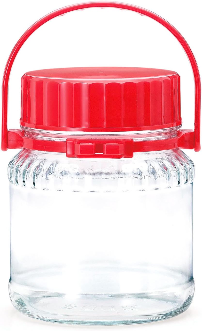 Toyo Sasaki Glass 2000ml Pickle Container, Pickling Master, Radish Edition, Japanese-made, Pickling Container, Glass Container, Storage Bottle, Radish, Plum Wine, Bottle, Fruit Wine, Pickling, Glass