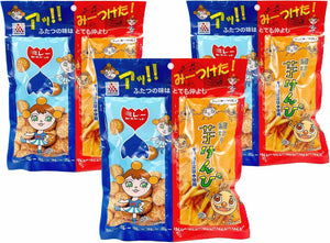 Millet Biscuit Potato Kempi Pair Pack, 3.5 oz (100 g) x 3 Piece Set (Kochi Sweets, Potato Kenpi, Kochi Treats, Specialty from Kochi Prefecture), Made with Muroto Ocean Deep Water