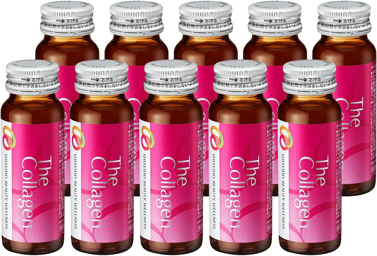 The Collagen 10 Bottles, Supplement, Health Food, 1.7 fl oz (50 ml) x 10 Bottles