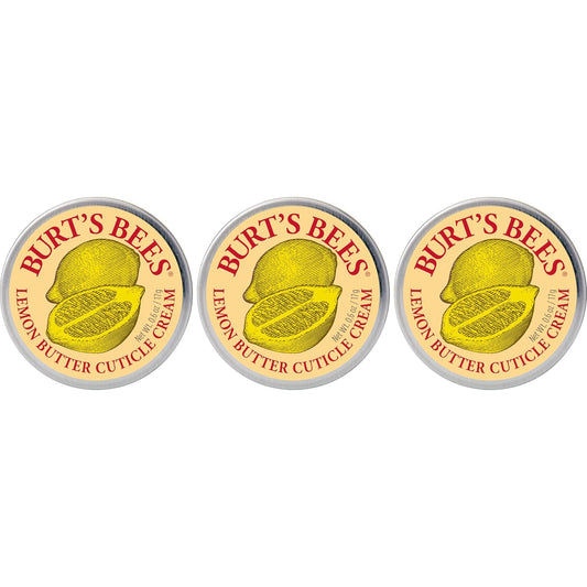 Burt's Bees Crema de mantequilla de limón para cutículas, 0.6 onzas.
