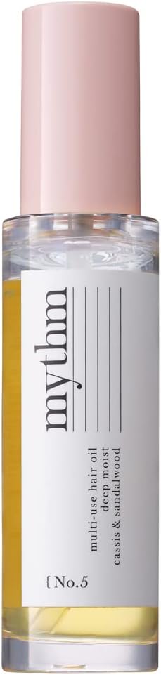 mythm Multi Use Hair Oil Deep Moist Styling Men Women 45ml Cassis and Sandalwood