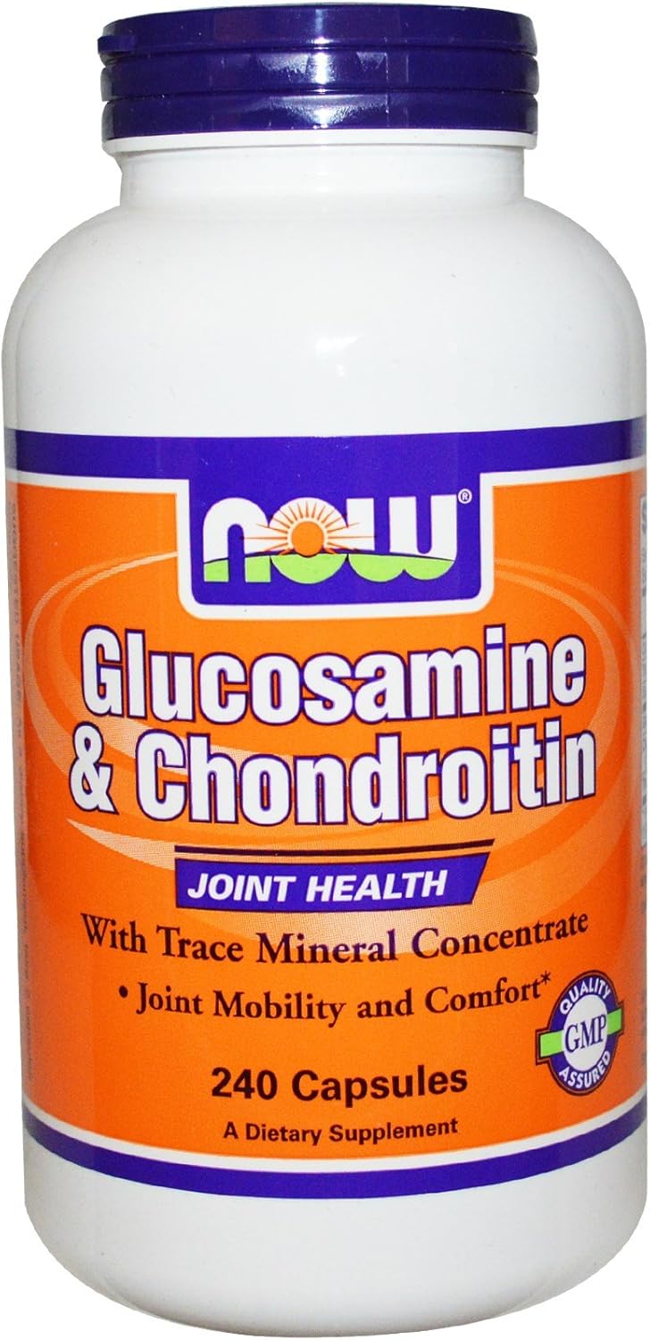 NOW Foods - Glucosamine and Chondroitin Hats - 240 Capsules