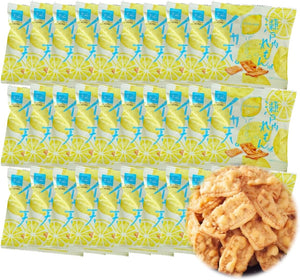 (Maruka Food Official Mail Order) Setouchi Remon Flavor Squid Mini Pack, 30 Pieces, Snacks, Small Sachets, Popular, Assorted, Squid Fries, Squid Fries, Sweets, Small Pouches, Gifts, Mini Size