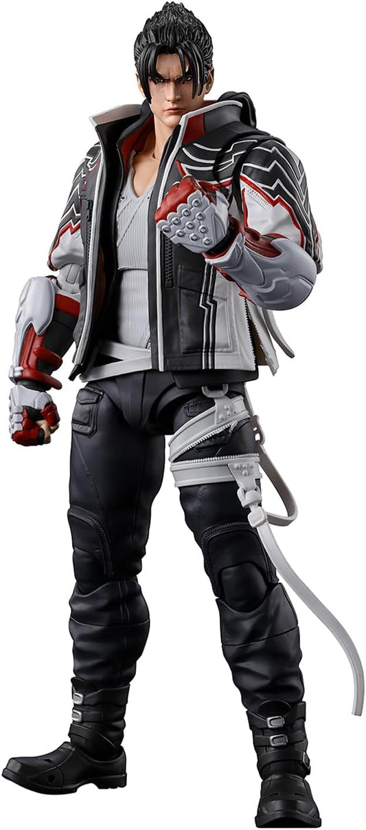 S.H. Figuarts Tekken 8 Jin Kazama Pre-Painted Action Figure, Approx. 5.9 inches (150 mm), PVC and ABS