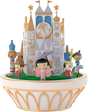 Hallmark Keepsake Adorno de Navidad 2024, Disney It's a Small World, el crucero más feliz que jamás haya navegado con sonido y movimiento, regalos para los fanáticos de Disney