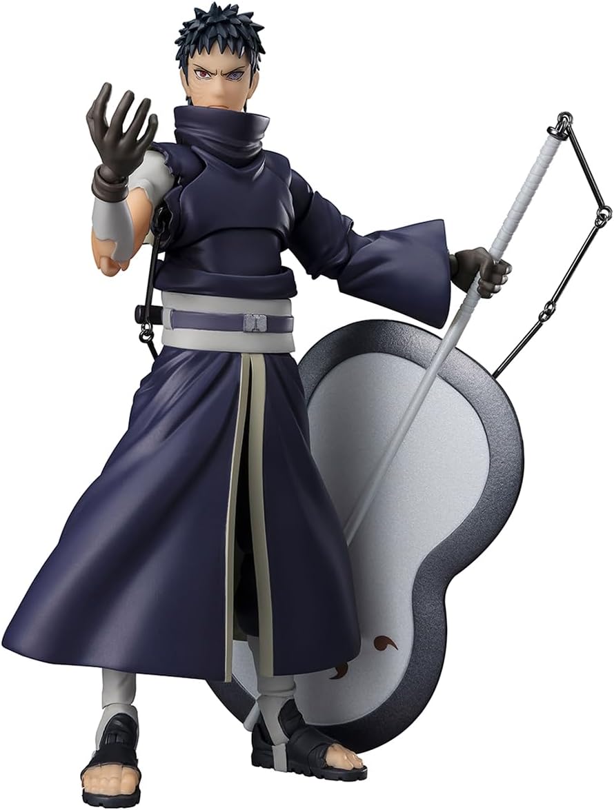BANDAI SPIRITS S.H. Figuarts Naruto Uchiha Obito, Empty Despair Dream, Approx. 6.1 inches (155 mm), ABS & PVC, Painted Action Figure