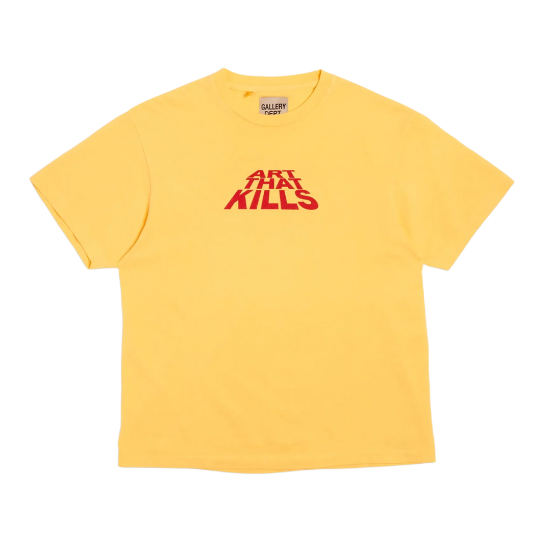 GALLERY DEPT 'YELLOW' ATK LOGO TEE