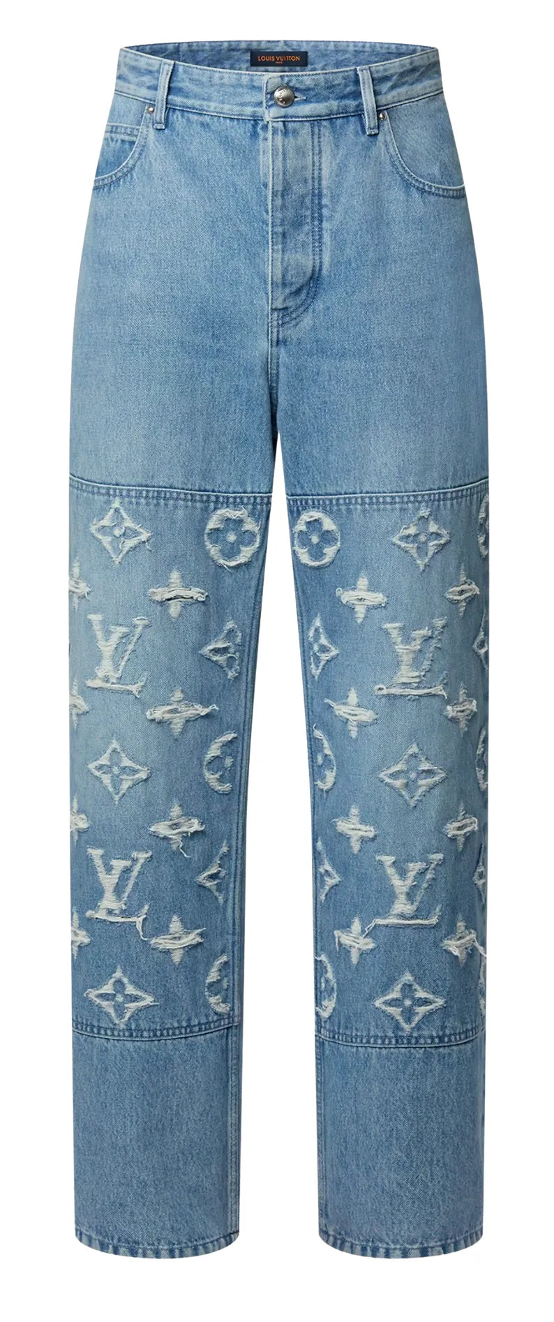 LOUIS VUITTON DENIM 'SKATE' JEANS