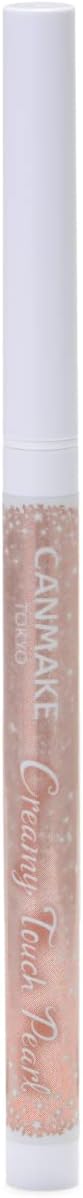 Canmake Creamy Touch Pearl 02 Holiday Beige Creamy Touch Liner Glitter Teardrop Liner Waterproof
