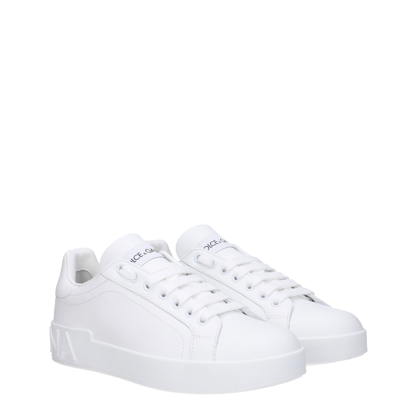 Dolce  Gabbana ドルチェ＆ガッバーナスニーカーの女性肌の白 - Image 1