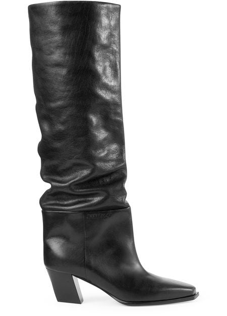 JIMMY CHOO Hart 60 knee high boots in calf leather - Image 1