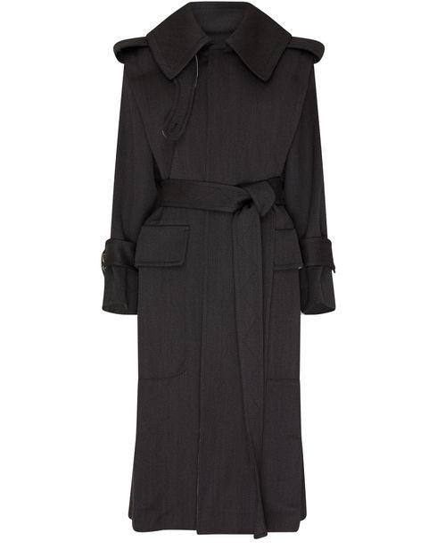 VICTORIA BECKHAM ロング丈トレンチコート - Image 1