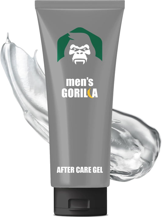 Men's Gorilla Aftercare Gel, 5.3 oz (150 g), Moisturizing Gel, Men's Skin Care, Aftershave Lotion, Men's, All-in-One Rough Skin Care, For Men, Men, Boys, Beard, Blue Beard, Lotion, After Shave Lotion,