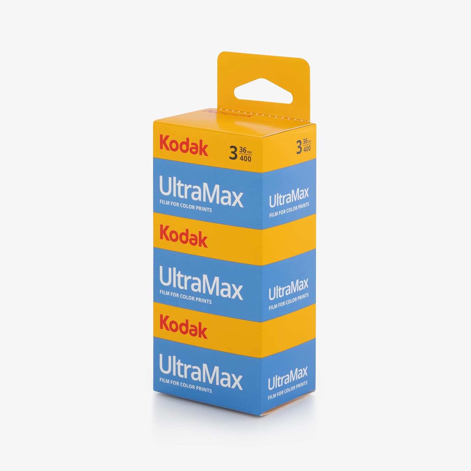 Kodak 1024389 Color Negative Film, 1.4 inches (35 mm), ULTRAMAX400, 36 Photos, Set of 3