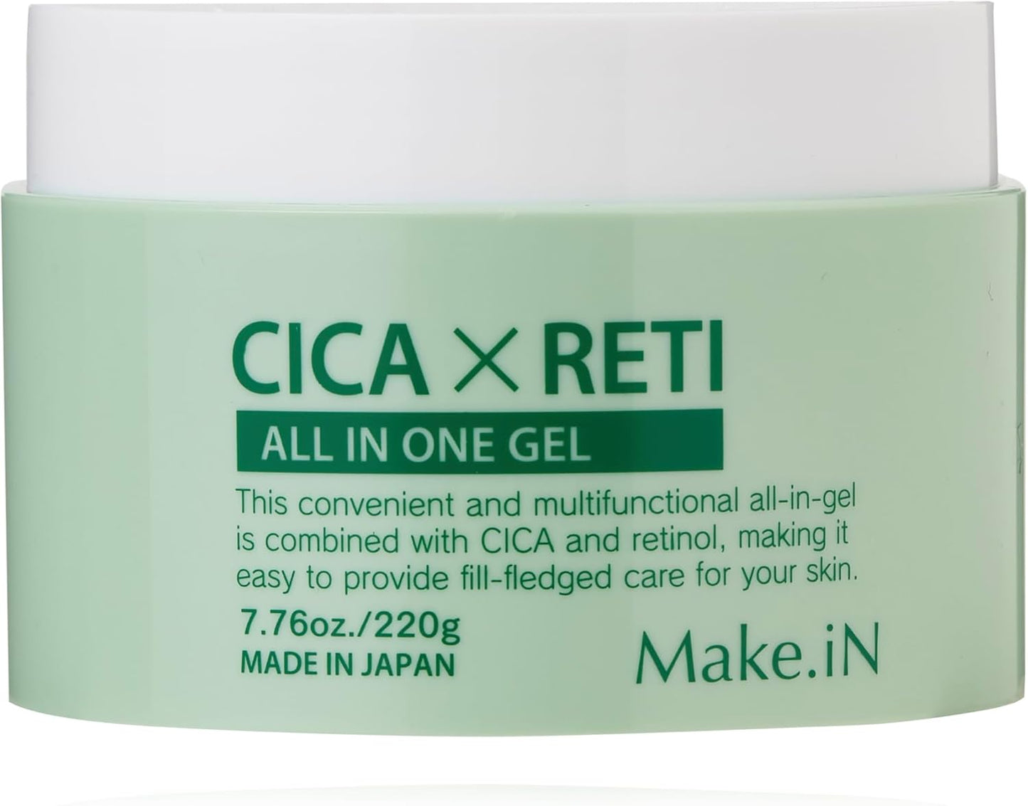 Make.iN CICA x RETI All-in-One Gel 220g | Deer Retinol Gel Moisturizing Skin Care