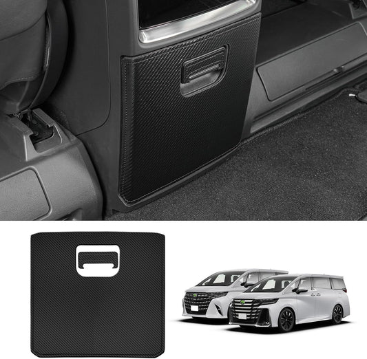 Toyota Alphard 40 Series Vellfire Kick Guard for Rear Center Console Box Footside Protective Mat for ALPHARD VELLFIRE Upper Grade Exclusive Scratch Stain Resistant Interior Custom Parts