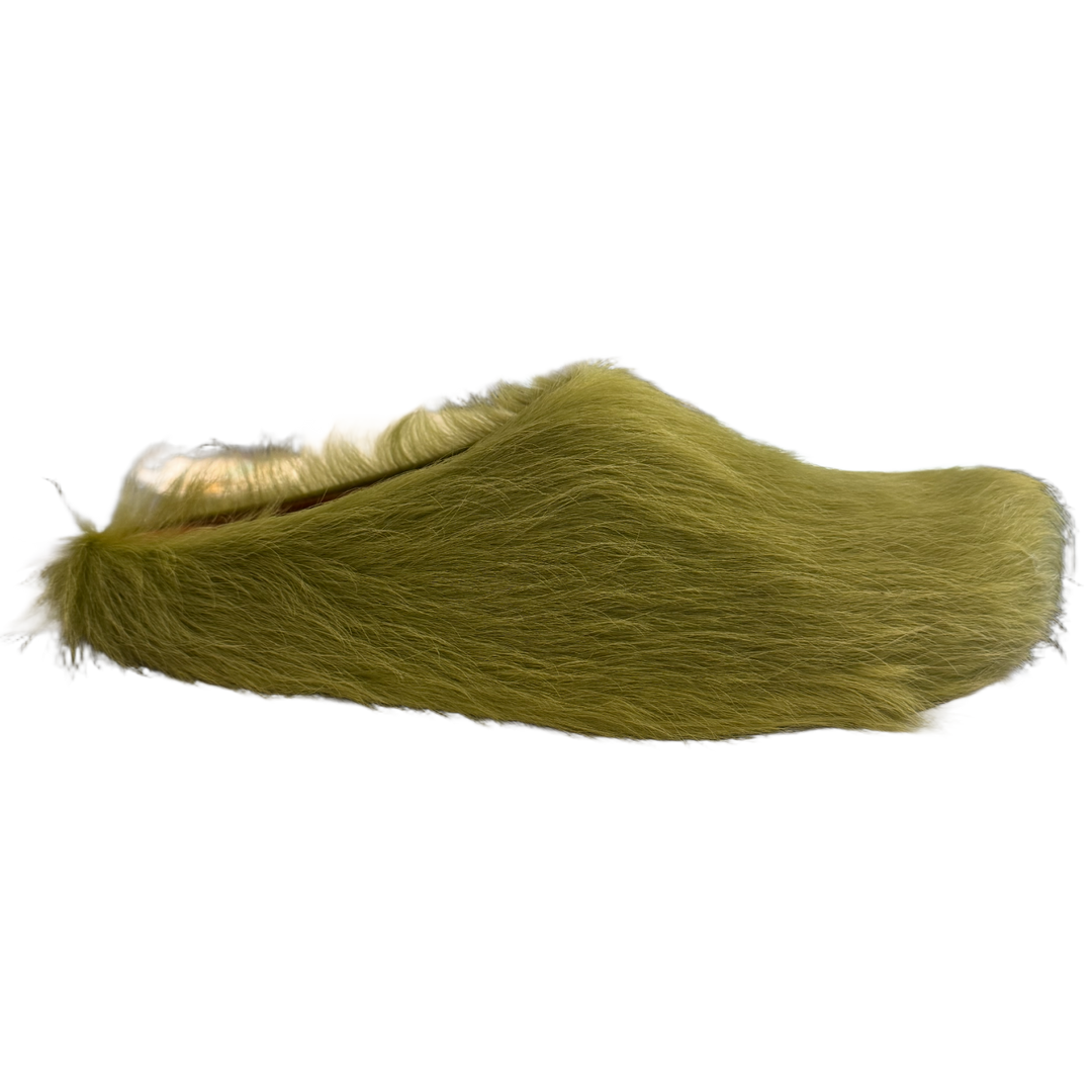 MARNI 'PISTACHIO' SABOT SLIPPERS