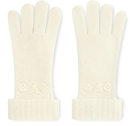 LOUIS VUITTON LV Monogram 3D Gloves - Image 1