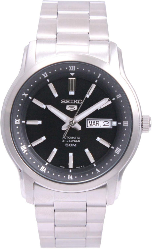 Seiko SNKP11K1 Men's Wristwatch, 5 AUTOMATIC Automatic, Bracelet Type