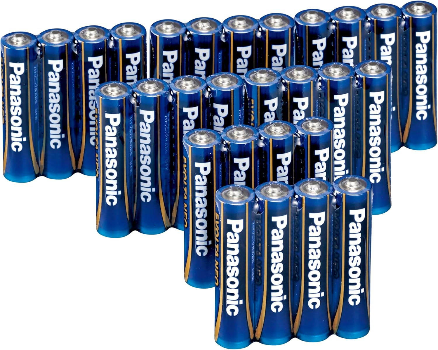 Panasonic 【限定】 Panasonic Evolta NEO LR03NJA/28S AAA Alkaline Batteries, Pack of 28