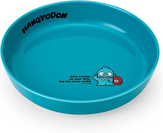 Sanrio 188701 Plate 8.3 inches (21 cm) Hangyodong, Microwave, Dishwasher, Dish-Dryer, Ceramic, Curry Plate, Pasta Plate