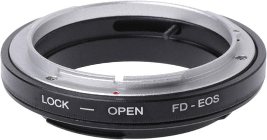 B Baosity FD-EOS Ring Adapter Lens Adapter FD Lens for EF Canon EOS Mount Camera