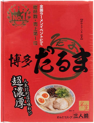 Island Foods Tonkotsu Ramen Hakata Daruma Ramen, Pack of 3