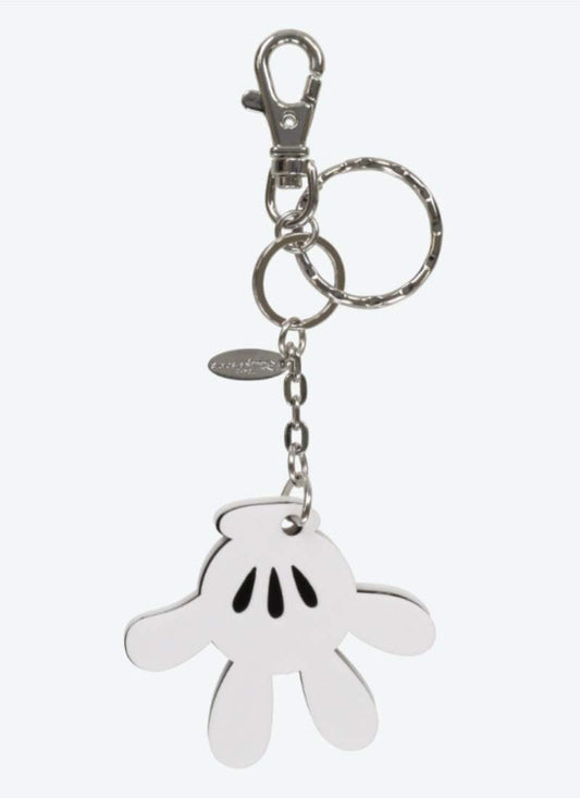 Disney Mickey Glove Hand Keychain Key Holder, Mickey Mouse, Tokyo Resort TDR