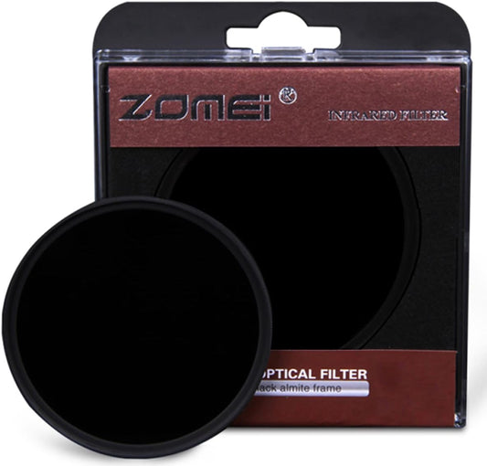 ZOMEI 52mm 850nm Infrared Filter for Nikon, Sony, Olympus, Pentax, Tamron, Sigma and Other DSLR Cameras